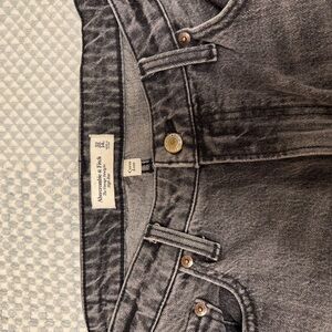 Abercrombie & Fitch Charcoal Denim Pants